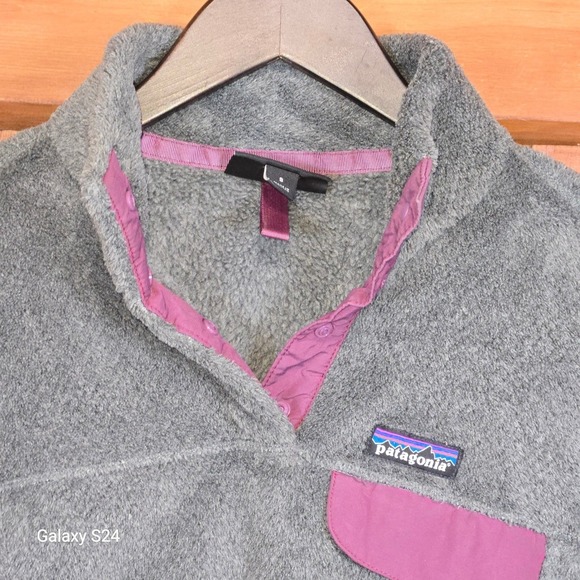 Patagonia Tops - Patagonia Polartec Thermal Pro‎ Fleece Pullover Gray Women's Size S